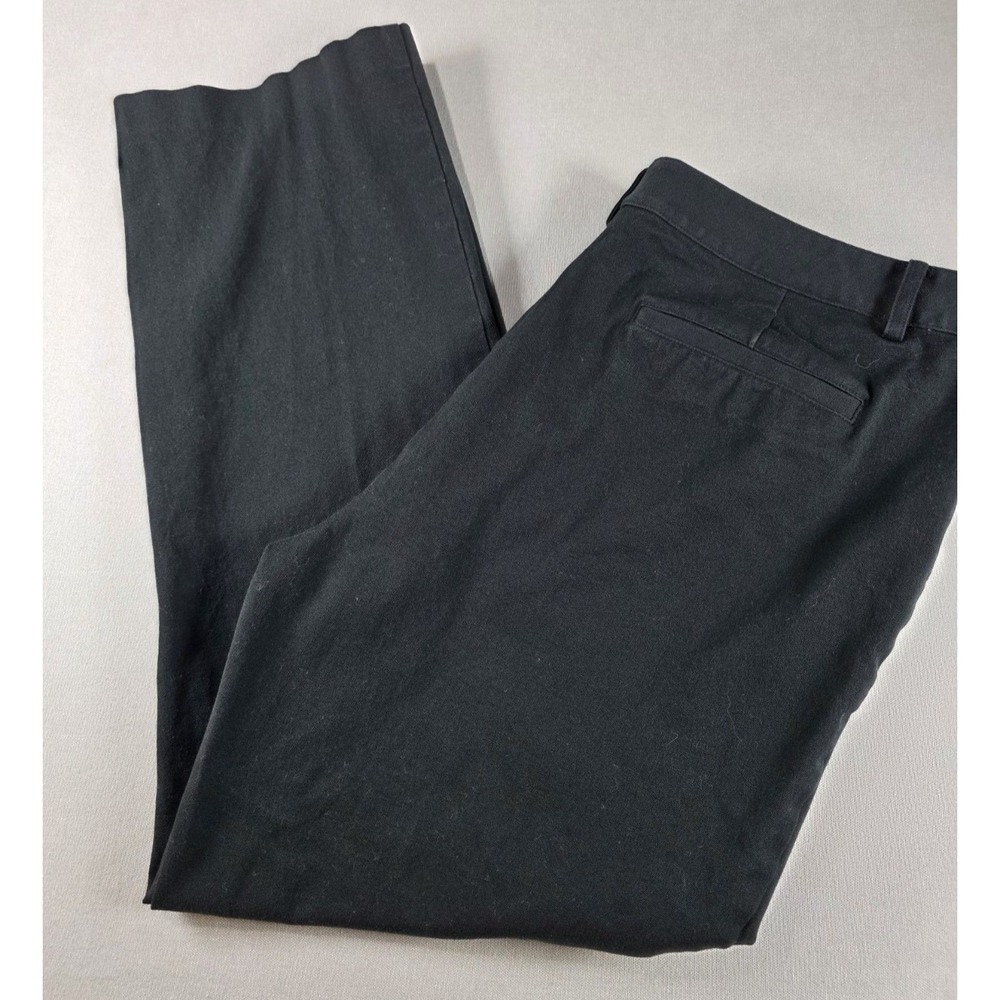 Lauren Ralph Lauren Womens Dress Pants 16 Black Staple Luxury Office Old Money